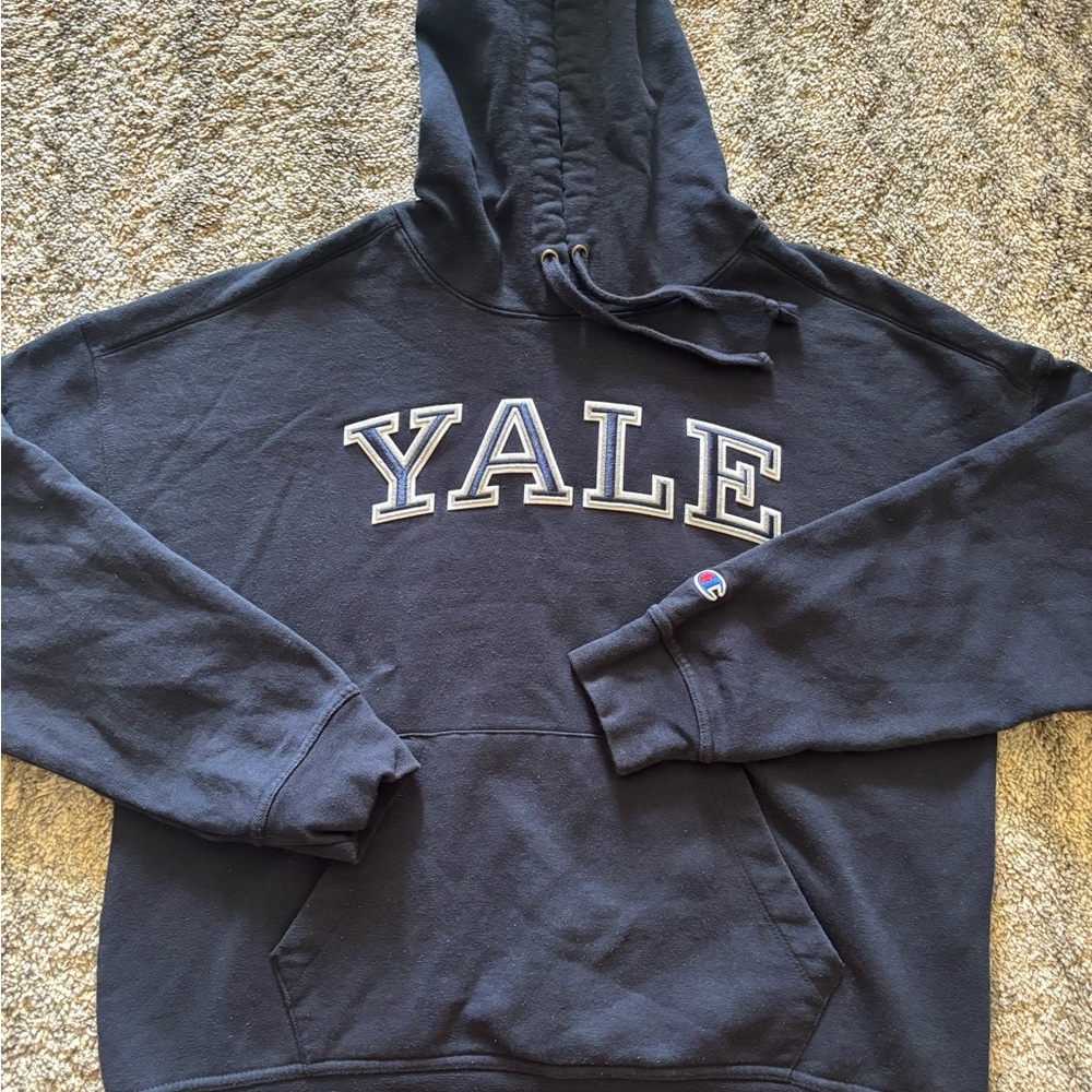 Champion Dark Blue Yale Hoodie